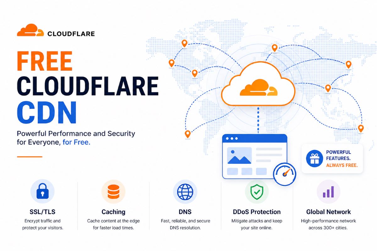 Cloudflare CDN ฟรี ทำอะไรได้บ้าง? รวมฟีเจอร์เด็ดที่หลายคนยังไม่รู้!