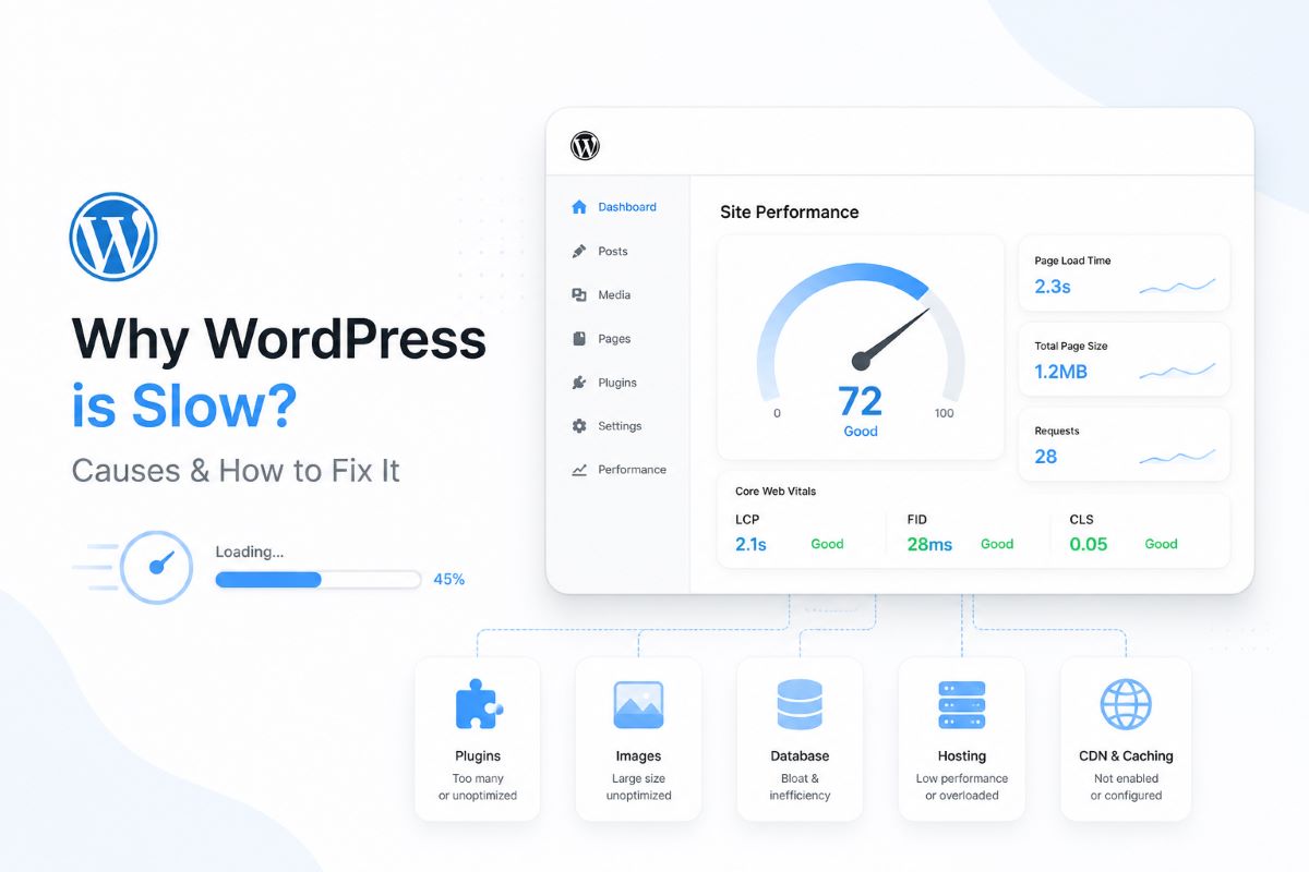 WordPress ช้า เกิดจากอะไร + วิธีแก้